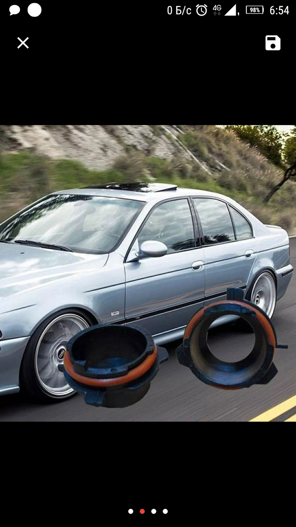 Фото в бортжурнале BMW 5 series (E39)