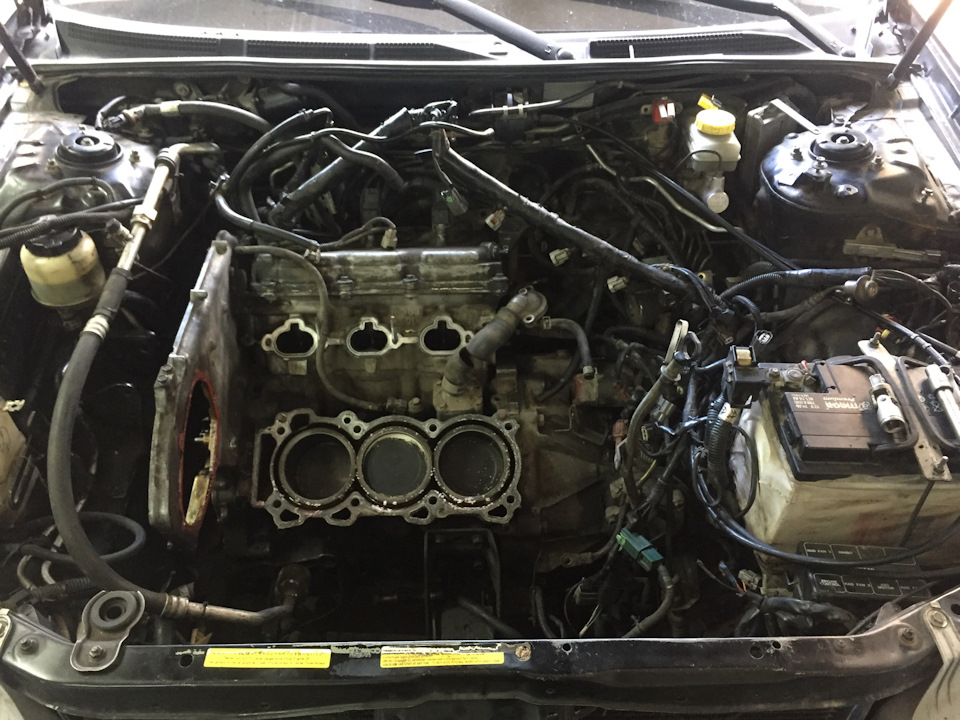 Прогорел выпускной клапан! — Nissan Maxima QX (A33), 3 л, 2003 года ...