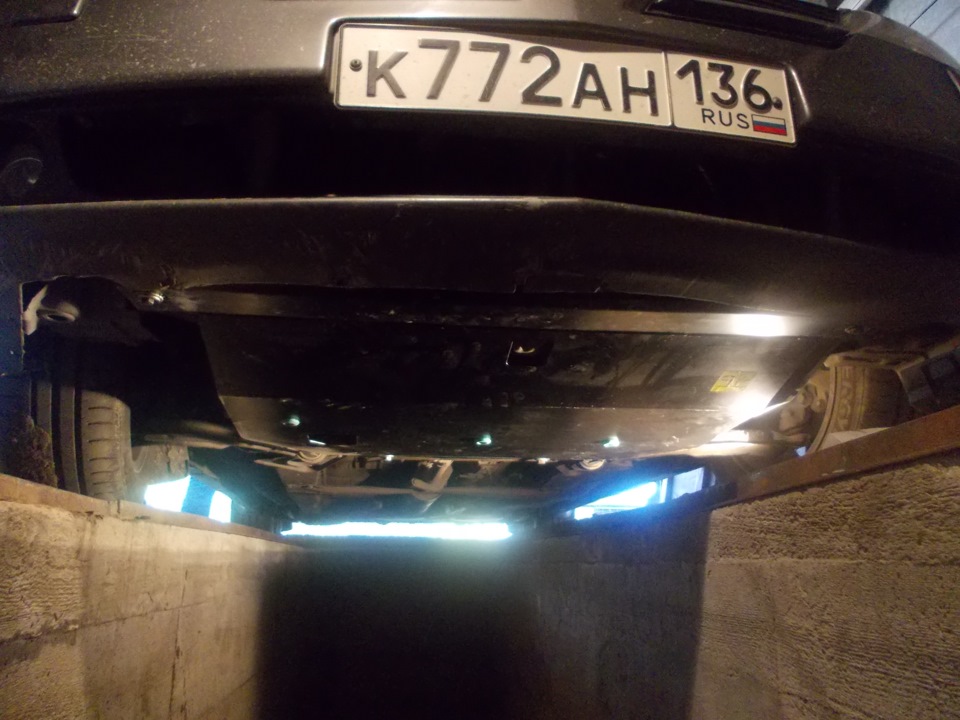 Защита двигателя — Nissan Primera (P12), 1,6 л, 2006 года | своими ...
