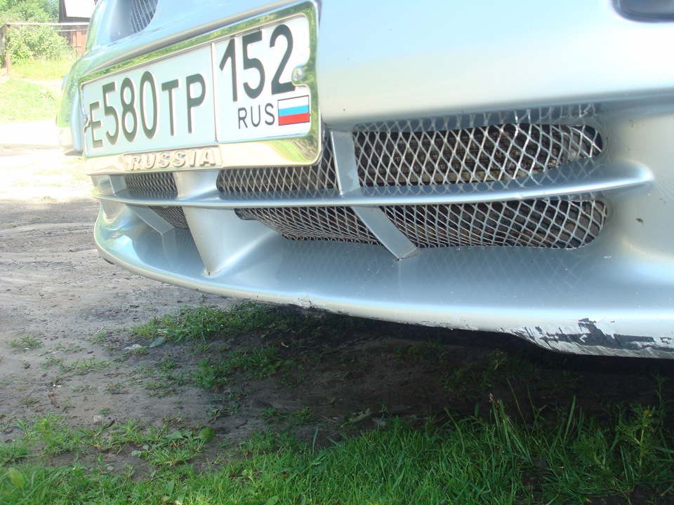 Решетка радиатора. Part 1. — Nissan Almera II (N16), 1,5 л, 2001 года ...