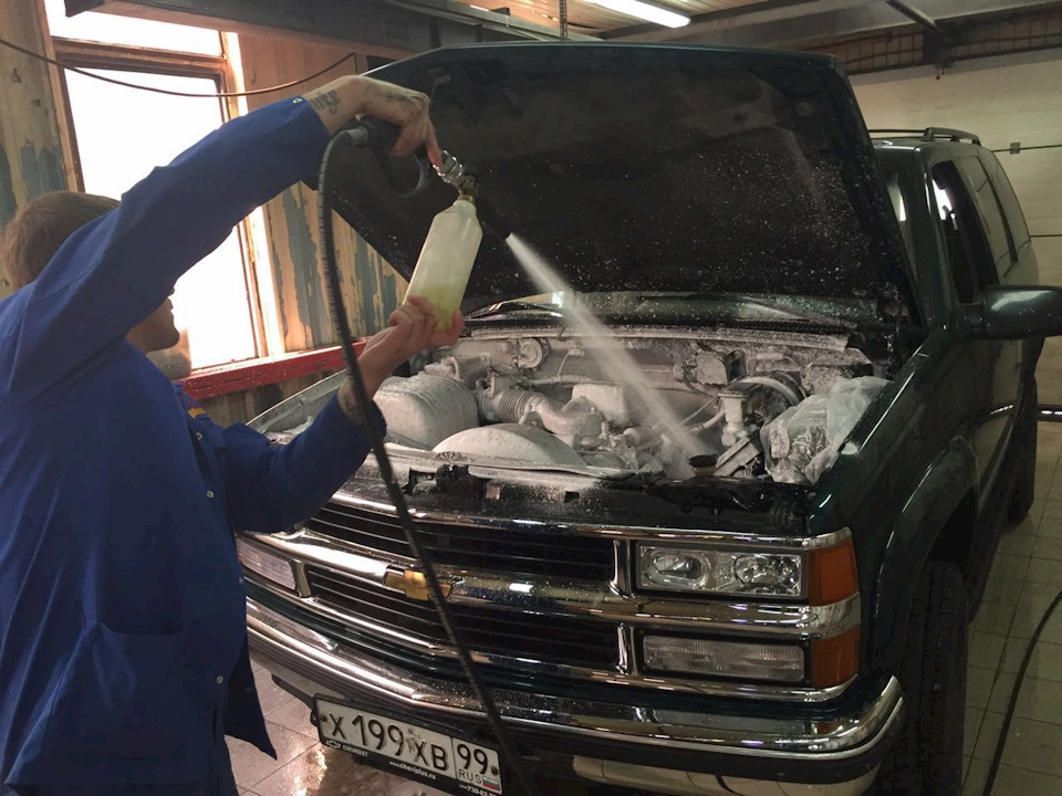 Фото в бортжурнале Chevrolet Tahoe (GMT400)