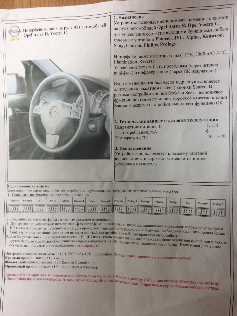 Кнопки на руле — Opel Astra H GTC, 1,6 л, 2010 года | аксессуары | DRIVE2