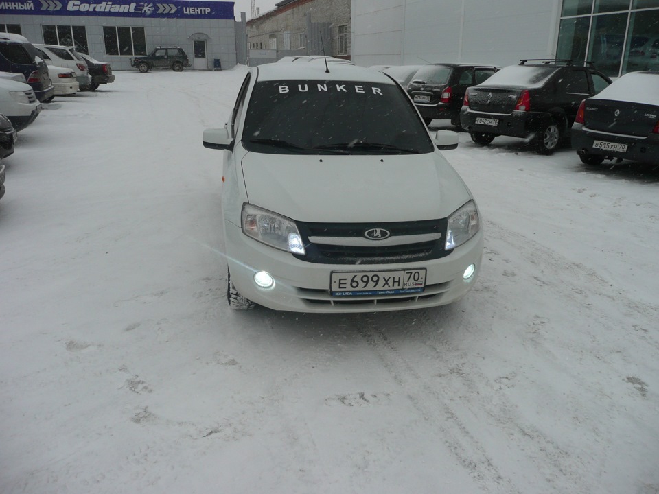 немного фотографий из зловещего места — Lada Гранта (1G), 1,6 л, 2013 ...