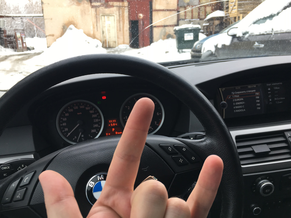 Фото в бортжурнале BMW 5 series (E60)