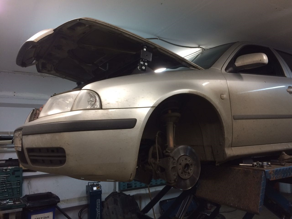 Замена сцепления с маховиком. — Skoda Octavia A4 Mk1, 1,8 л, 2006 года ...
