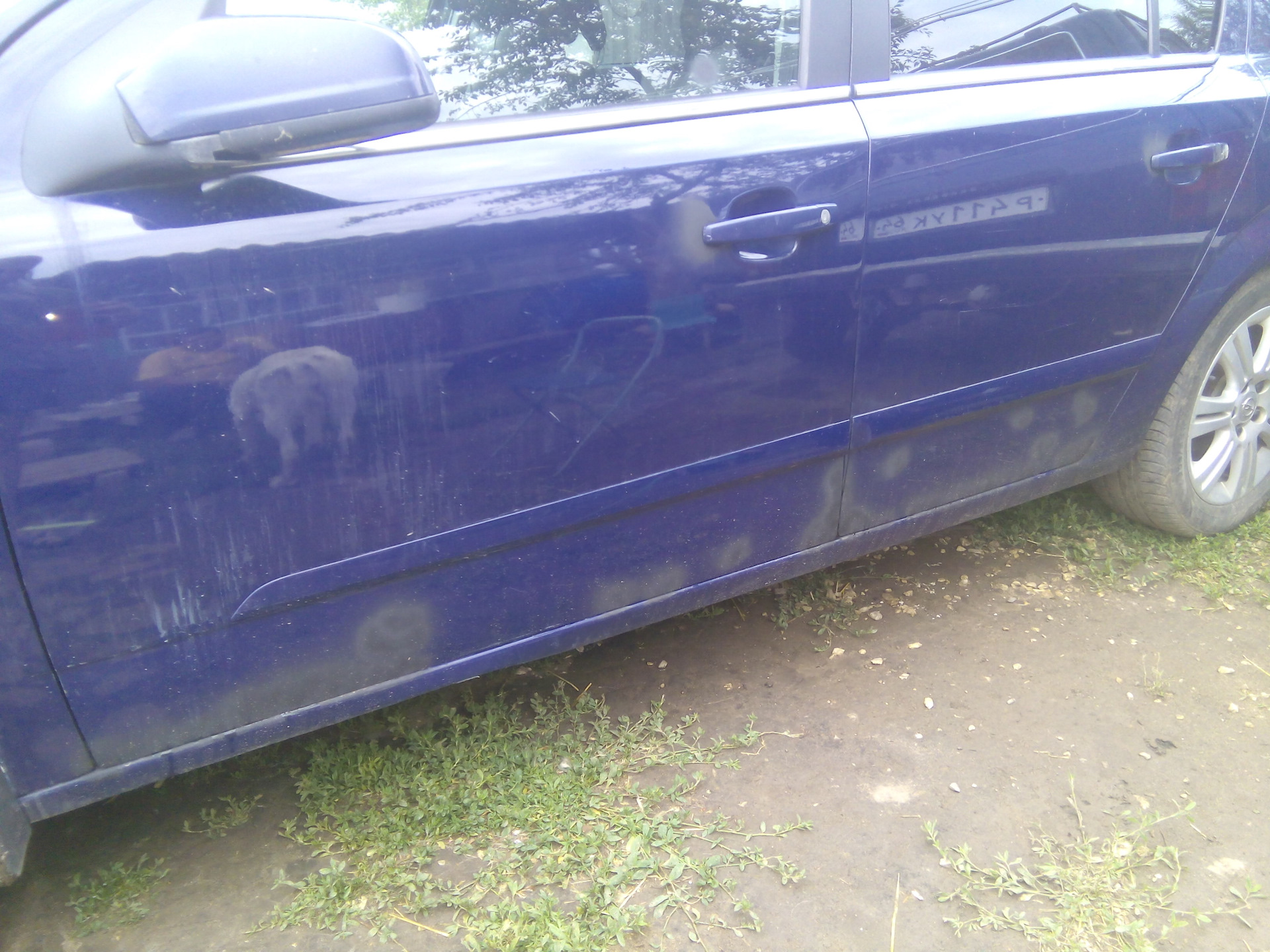 Ржавеют двери — Opel Astra H, 1,6 л, 2008 года | кузовной ремонт | DRIVE2