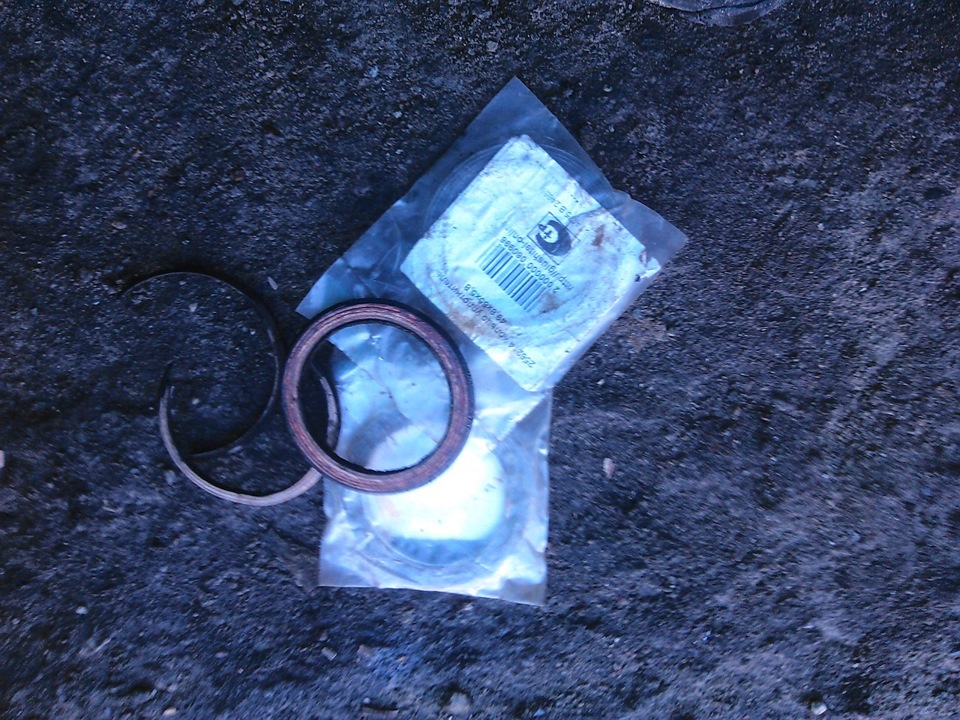 Замена пружин и прокладок выпускной системы — Suzuki Vitara (1G), 2 л ...