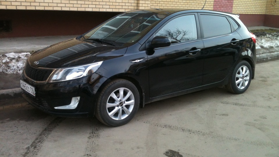 Максимальная скорость — KIA Rio 5-door (3G), 1,6 л, 2013 года ...