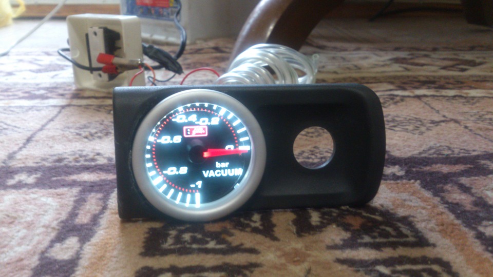 Пересветка панели v2.0 и установка датчика вакуума вместо регулятора ...
