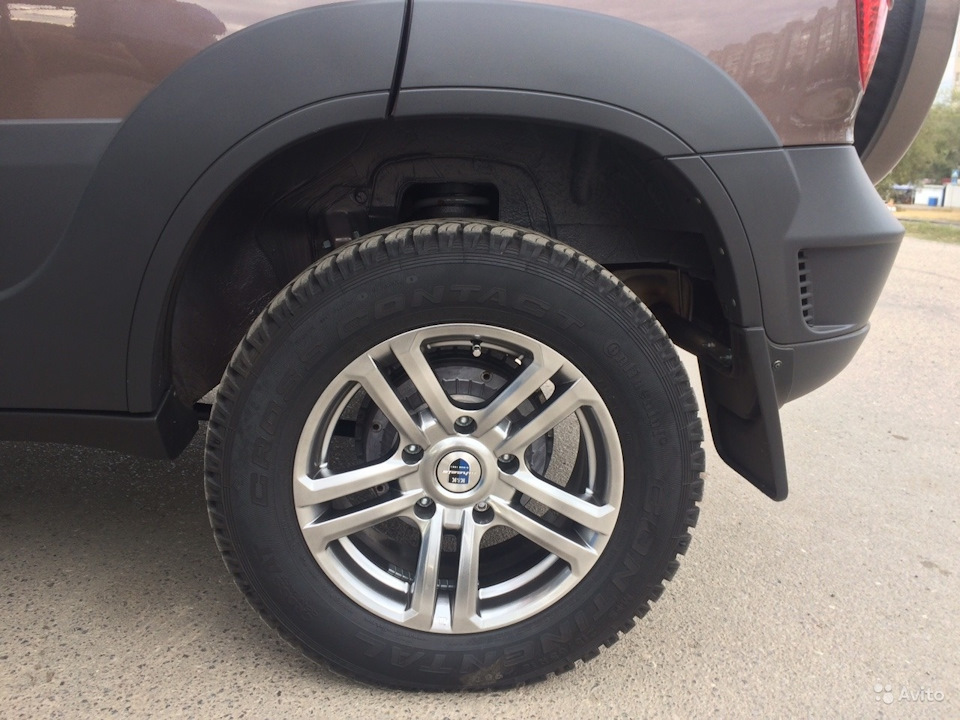 Новые диски КиК Палладика ЕТ5 — Lada 4x4 3D, 1,7 л, 2010 года ...