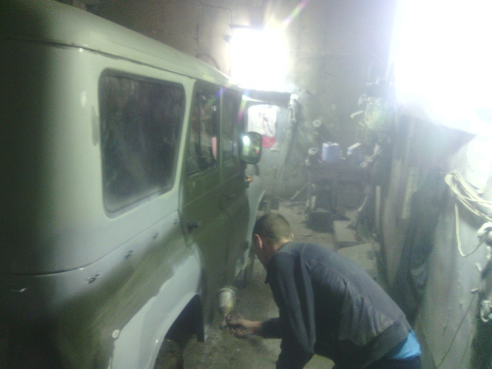 подготовка к покраске УАЗа часть 3. грунтовка — УАЗ 31512, 2,4 л, 1988 ...