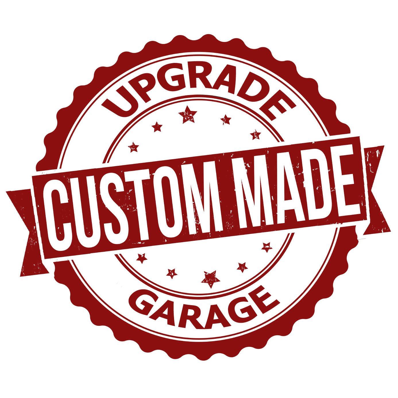 Custom garage. Наклейка Custom Garage. Апгрейд. Upgrade продукта