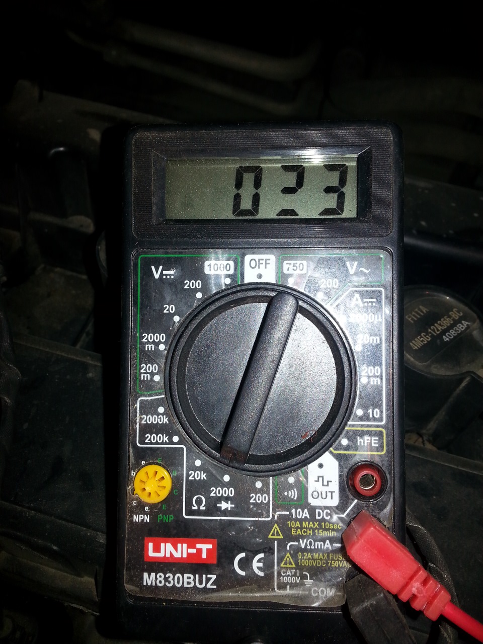 №8.1 Поиски причины …"Измерение сопротивлений клапанов IMRC" — Ford C ...