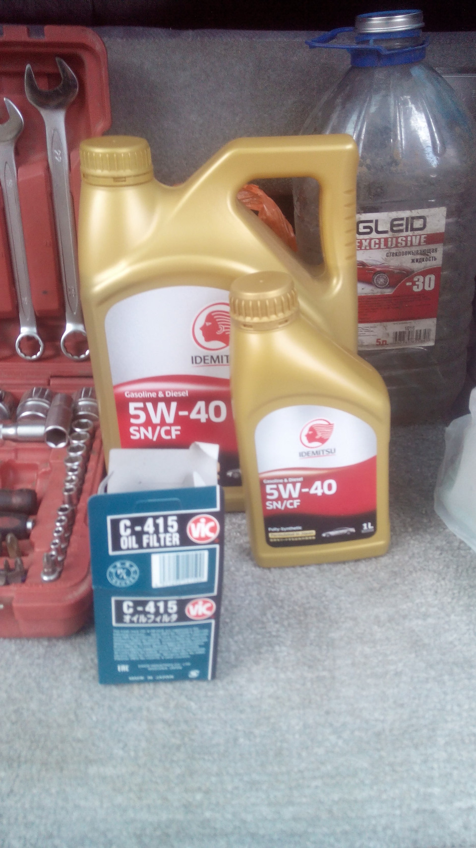 Первая замена масла в двигателе J5 — DRIVE2