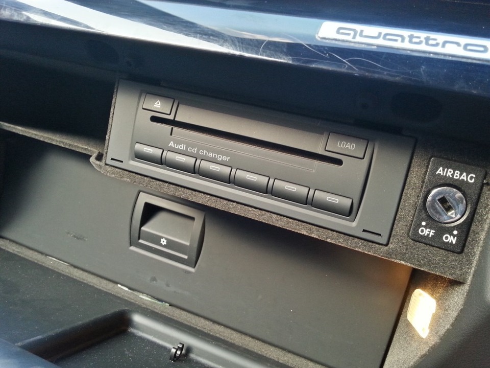 Cd changer audi не работает