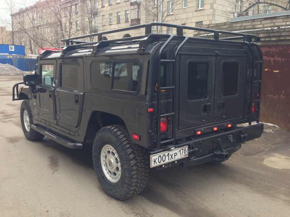 Hummer h1 на бездорожье