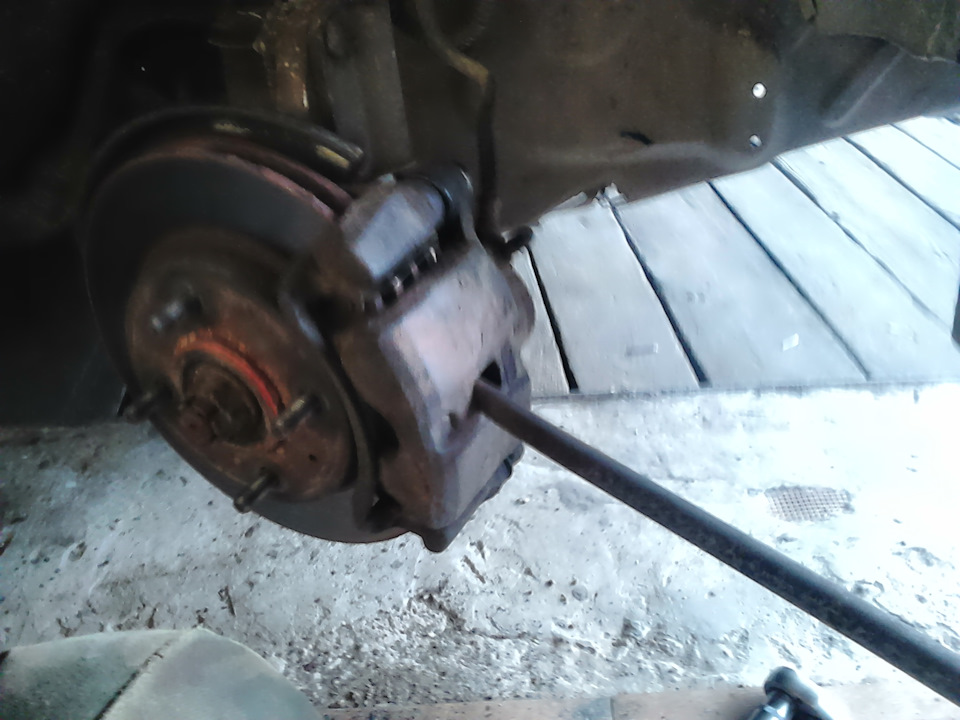 разработка суппорта — Mitsubishi Galant (6G), 1,8 л, 1988 года | своими ...