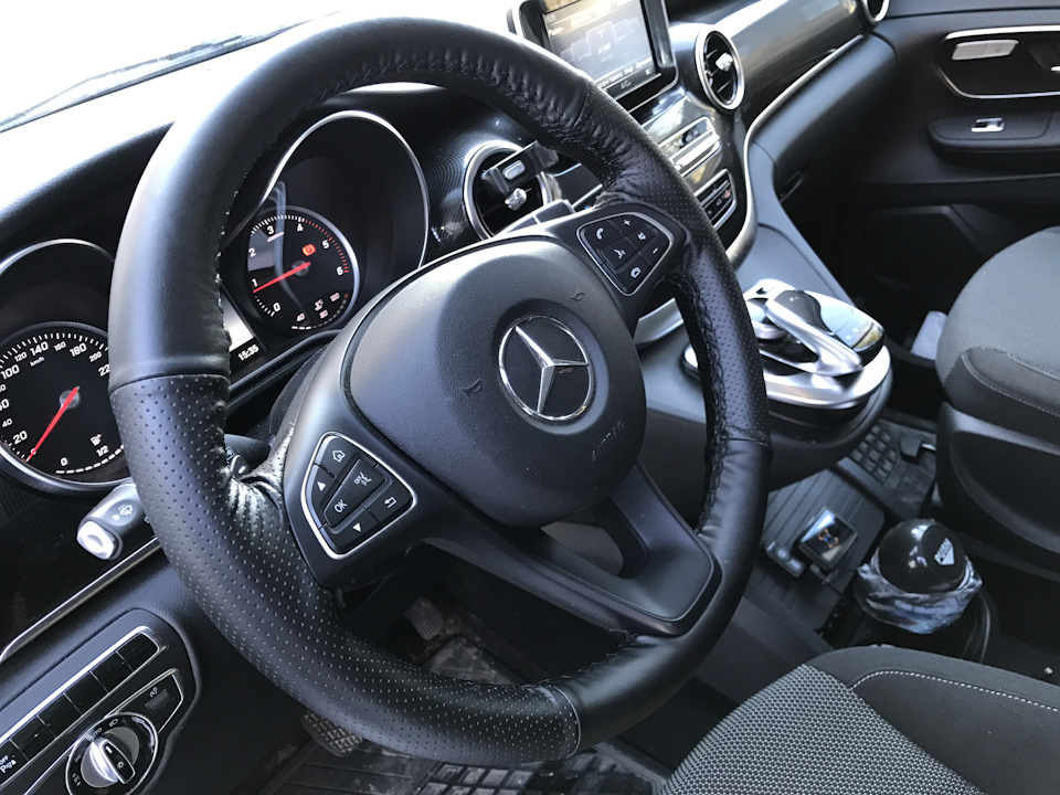 Mercedes vito w447 как снять руль