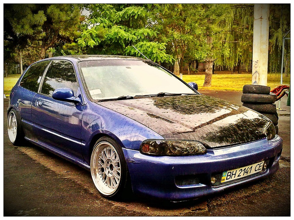 первым делом колеса и клиренс )) — Honda Civic Hatchback (5G), 1,6 л ...