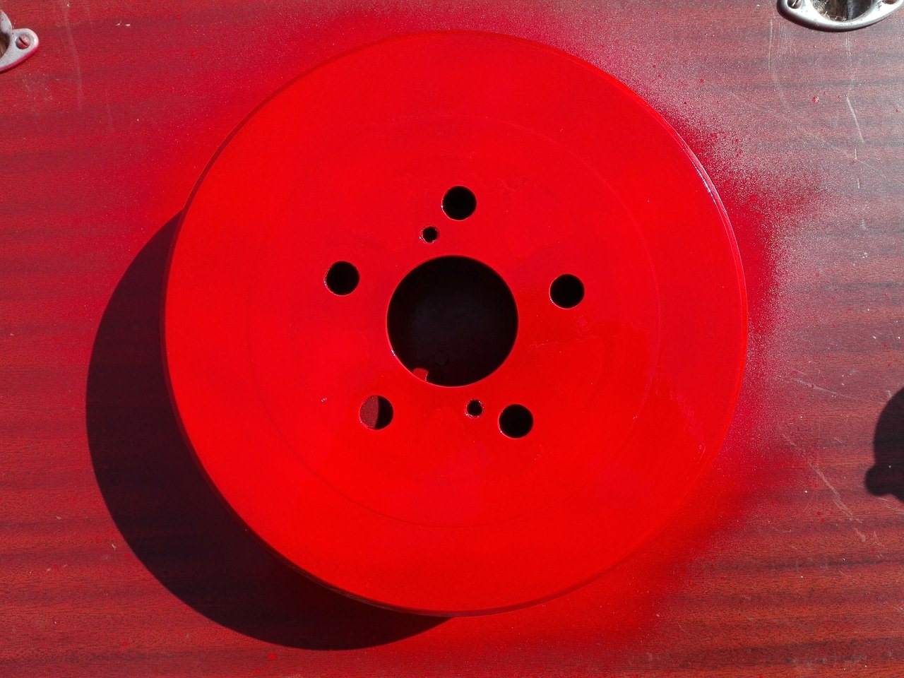 Покраска тормозных барабанов…Часть 1 — Toyota Avensis I, 2 л, 2002 года ...