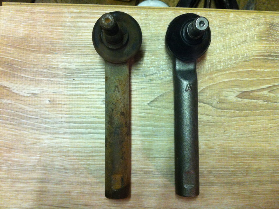 Лопнула стойка стабилизатора + замена рулевого наконечника — Subaru ...