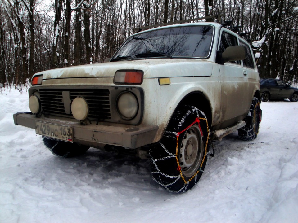 Цепи и покатушки — Lada 4x4 3D, 1,7 л, 2010 года | покатушки | DRIVE2