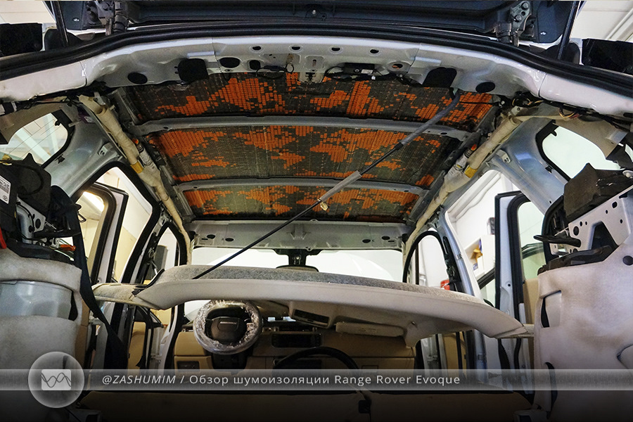 Как снять потолок range rover