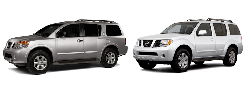 Nissan Armada JA60 Titan QX56 vs Nissan Patfinder