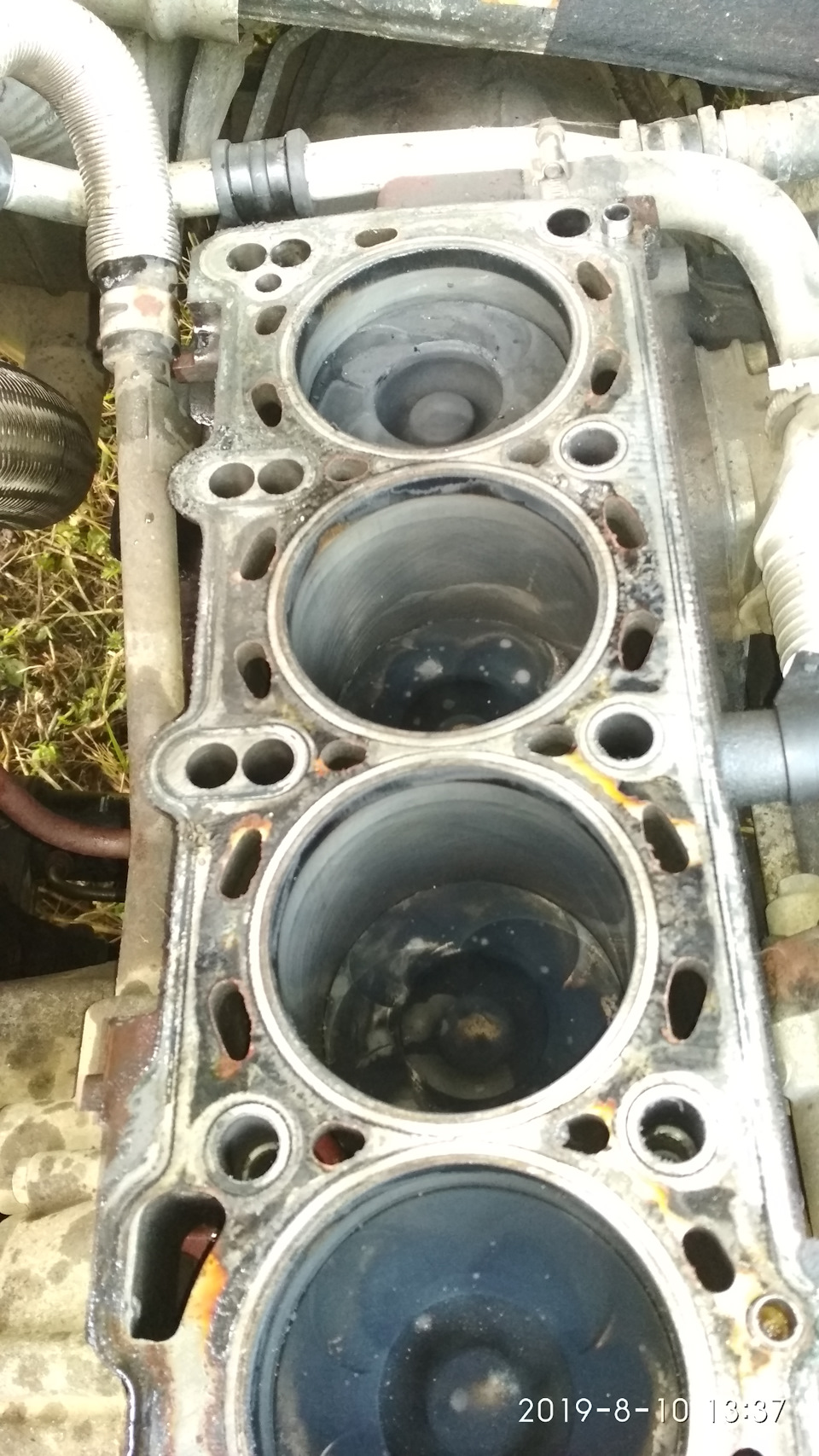 День 19. Как вынуть 4 форсу. Снятие ГБЦ — SsangYong Kyron, 2 л, 2011 ...