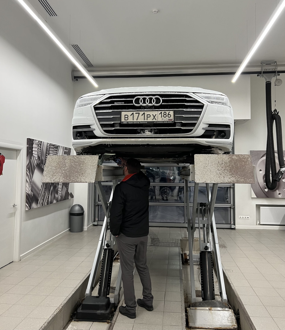 Гарантийный Сервис. Электрика, подвеска! — Audi A8 (D5), 3 л, 2019 года |  визит на сервис | DRIVE2