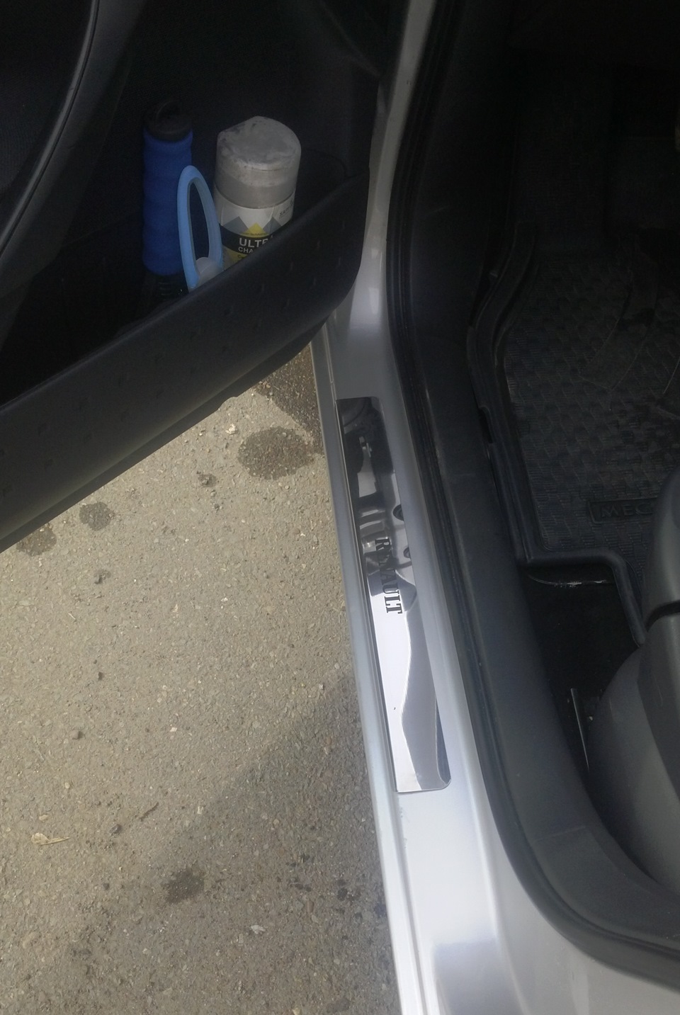 Накладки на пороги Меган 2 — Renault Megane II, 1,6 л, 2008 года ...