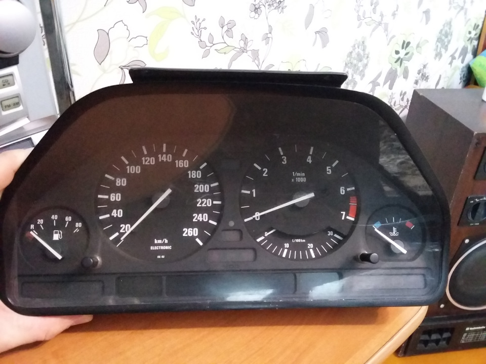 Приборка. — BMW 5 series (E34), 2,5 л, 1993 года | своими руками | DRIVE2