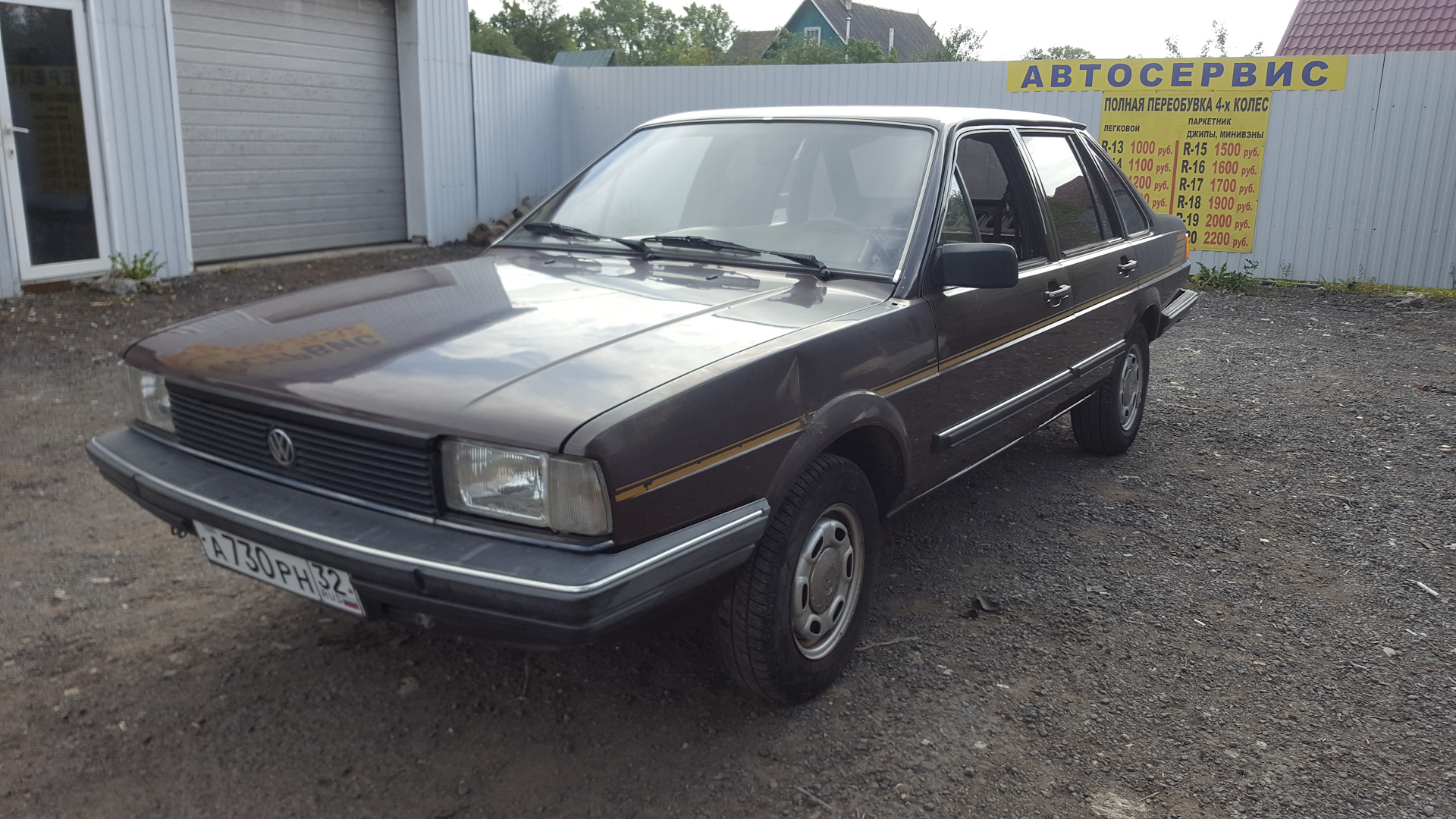 Volkswagen Santana 1.6 бензиновый 1984 | Брянский волк на DRIVE2