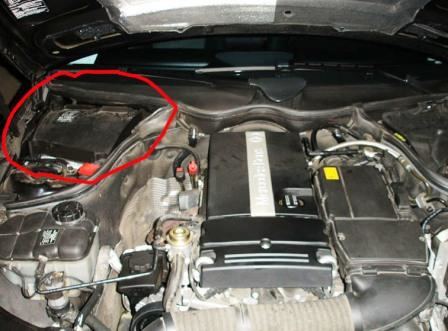 W211 салонный фильтр где находится Проверка климата (убираем тряску при остановке) - Mercedes-Benz C-class (W203), 