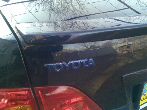 Spoiler - Toyota Corolla 16 L 2008