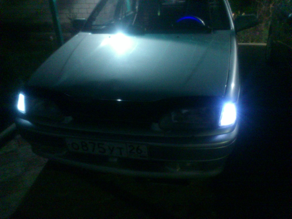 габариты теперь уже по русски — Lada 2115, 1,5 л, 2002 года ...