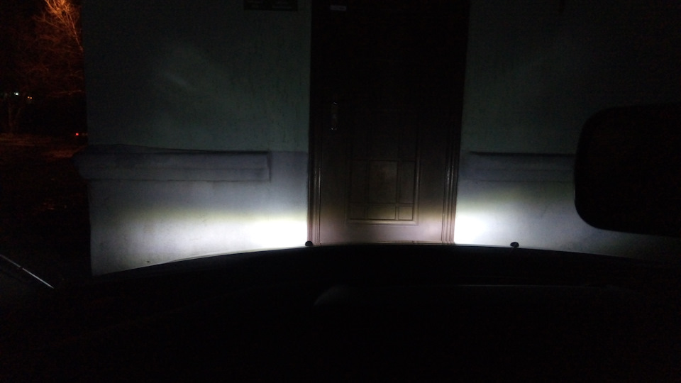 Сравнение как светит галоген и светодиоды — Citroen C4 (1G), 1,6 л ...