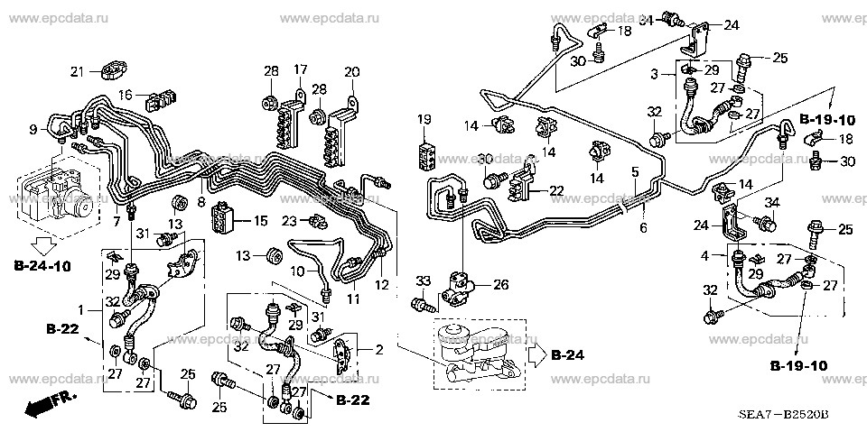 Фото в бортжурнале Honda Accord (7G). Запчасти на фото: B1910