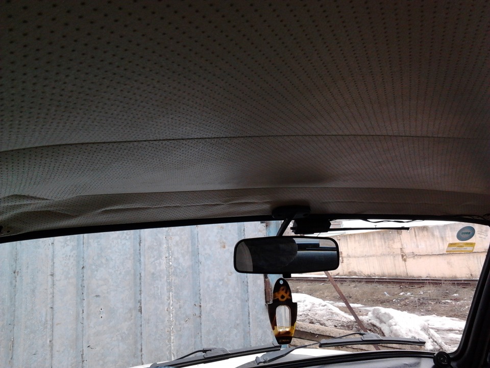 плафон освещения от Калины, часть первая (установка) — Lada 2106, 1,6 л ...