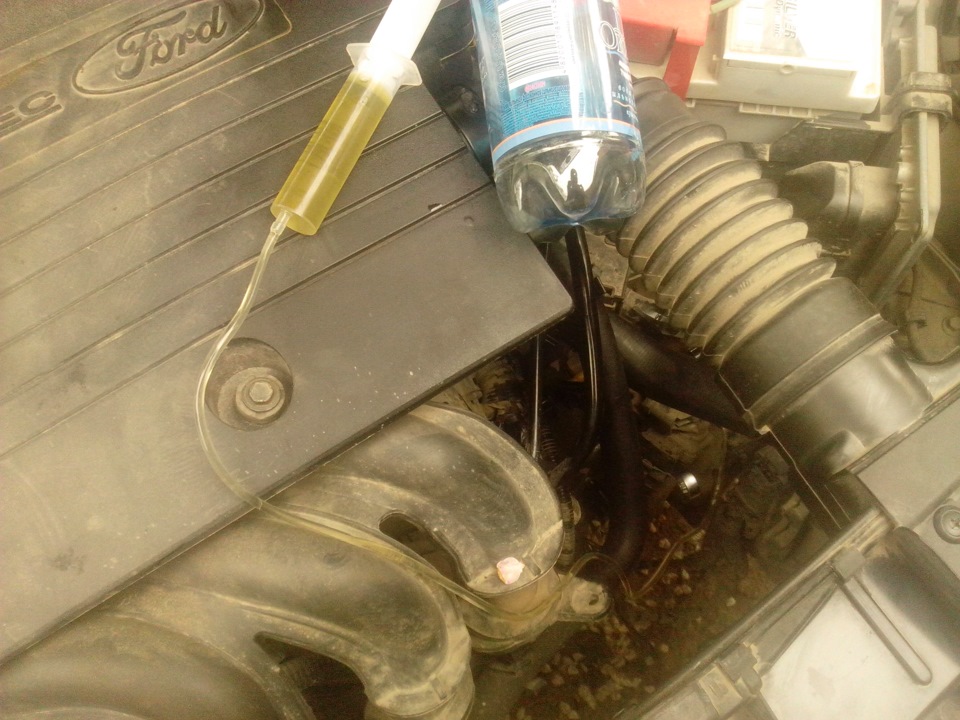 Замена тормозной в сцеплении РКПП — Ford Fusion, 1,4 л, 2006 года ...