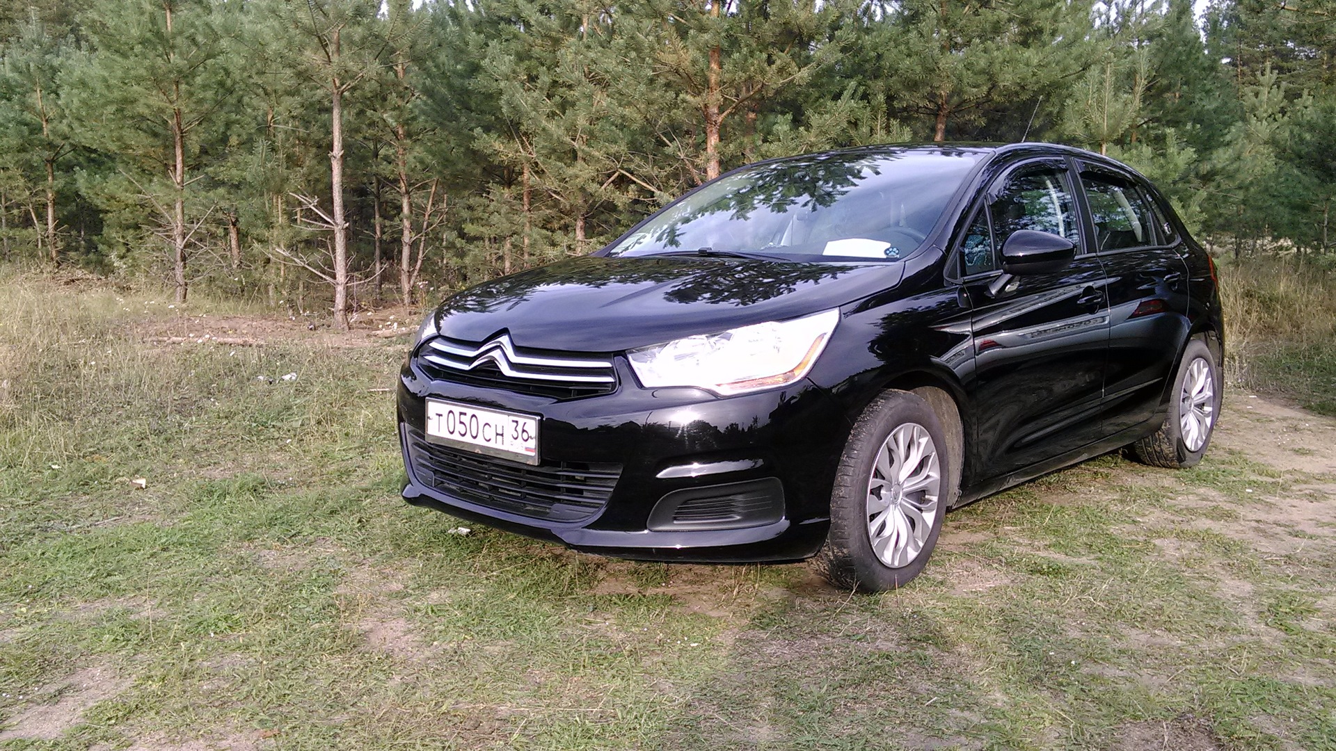 Citroen C4 (2G) 1.6 бензиновый 2011 | Черный мультицвет на DRIVE2