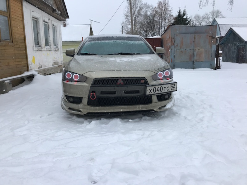 Photo from the logbook Mitsubishi Lancer X