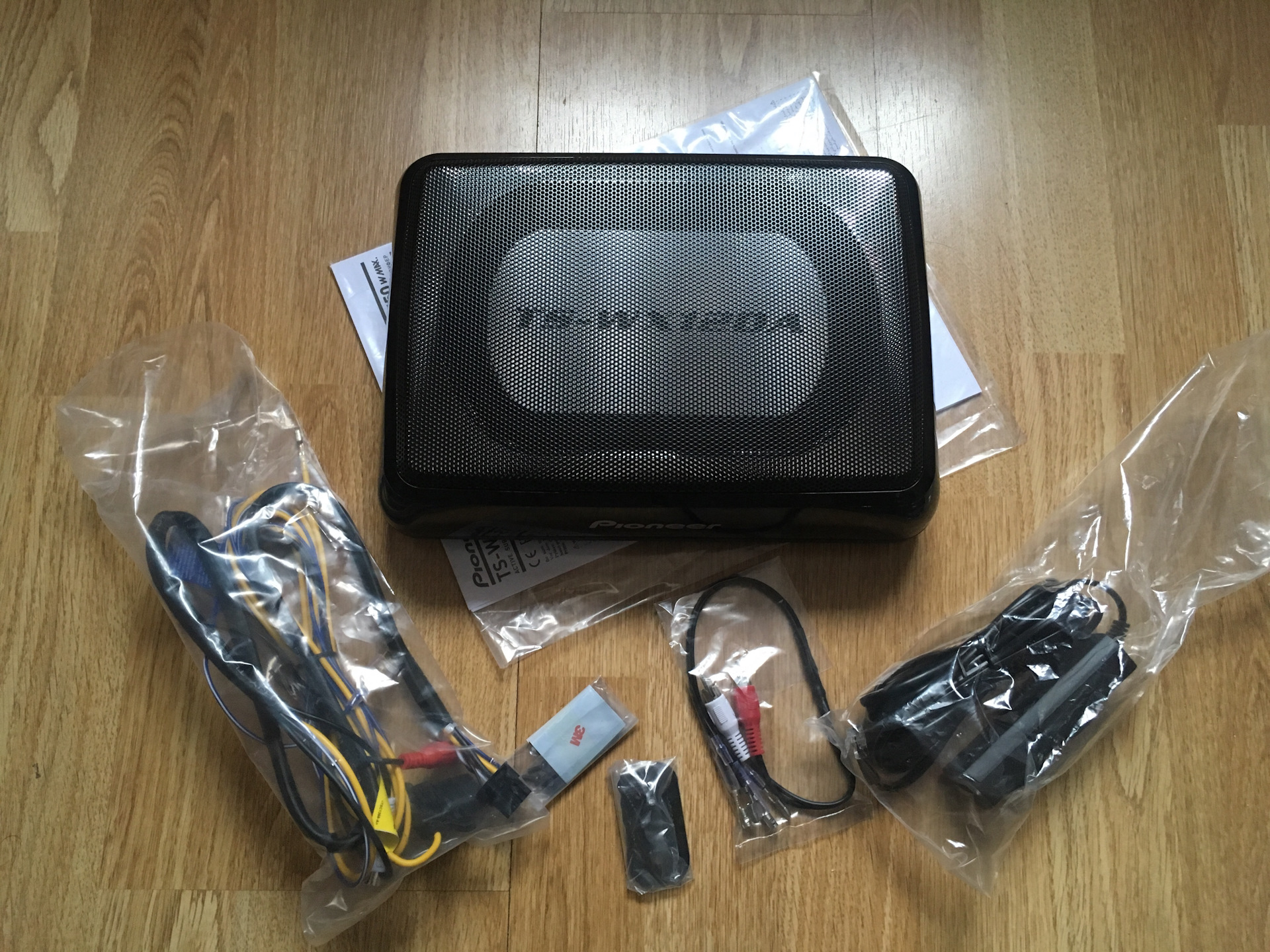 Pioneer ts wx130da фото установки в авто