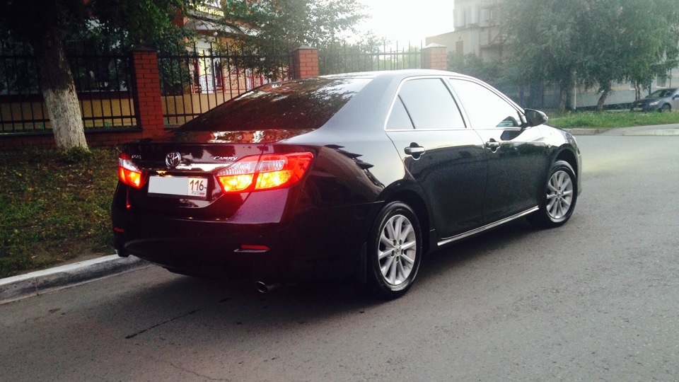 Ну и шумная же эта заводская резина! — Toyota Camry (XV50), 2,5 л, 2012 ...