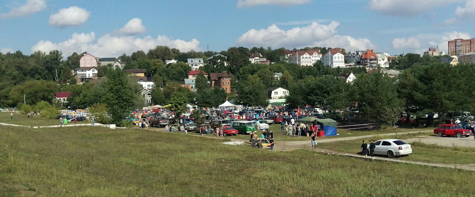 Панорама Автострады в Калуге 2016. — ЗАЗ 968