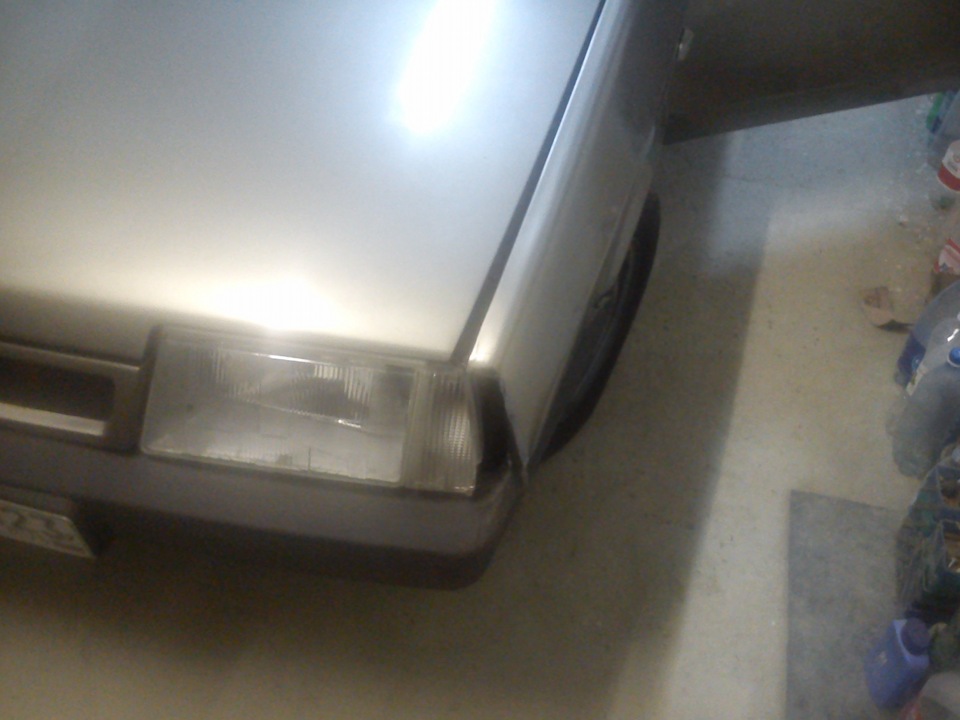 "Абиднаа", или как нельзя заезжать в гараж — Lada 21099, 1,5 л, 2001 ...