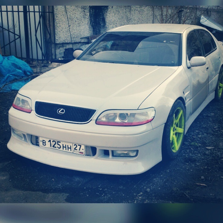 пластиковый капот и обвес - Toyota Aristo (I), 3 л, 1994 года тюнинг DRIVE2