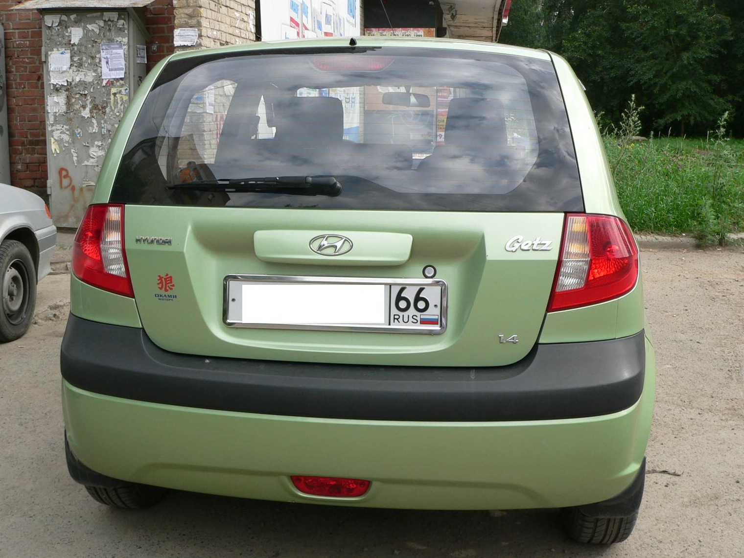 Красиво быть чистым — Hyundai Getz, 1,4 л, 2005 года | аксессуары | DRIVE2