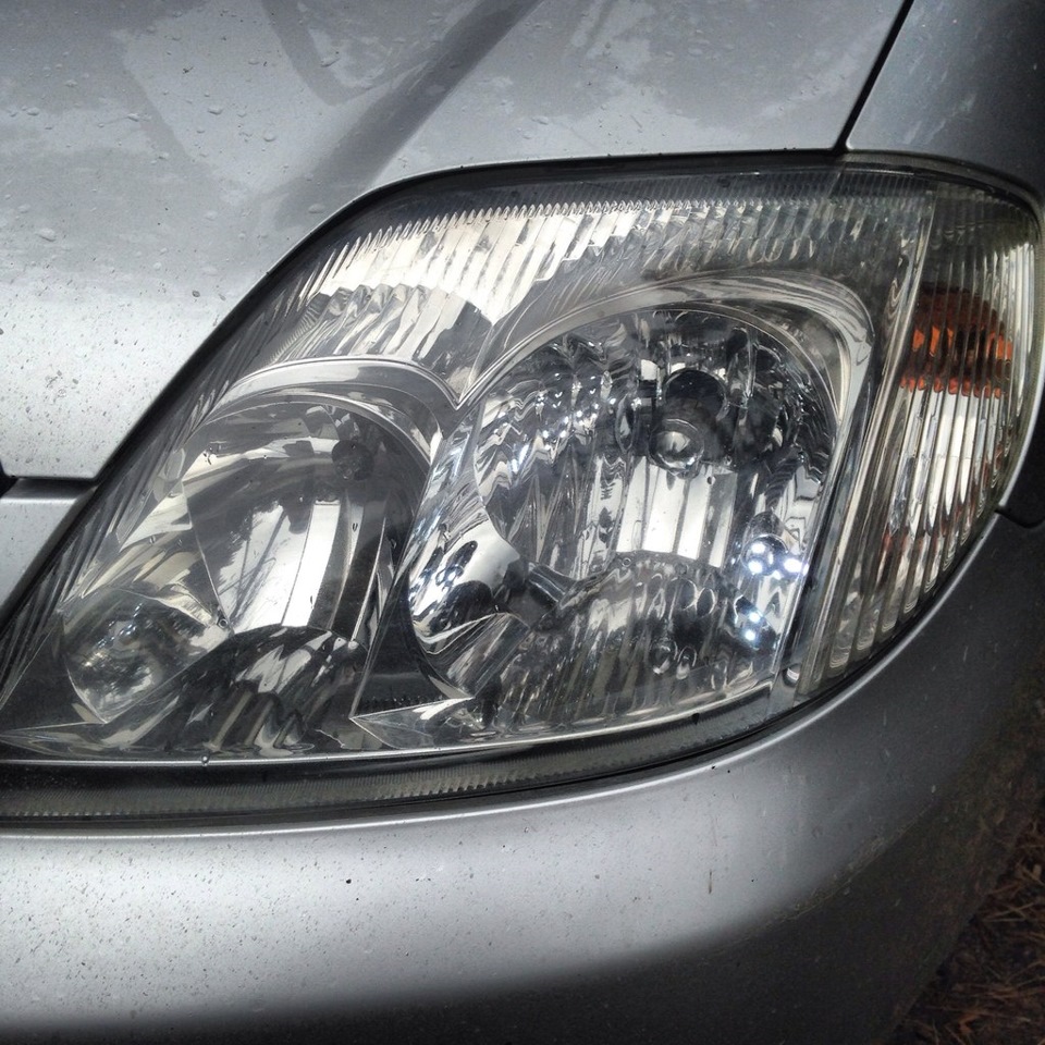 #13 Лампочки в габариты (Финал) — Toyota Corolla (120), 1,4 л, 2004 ...