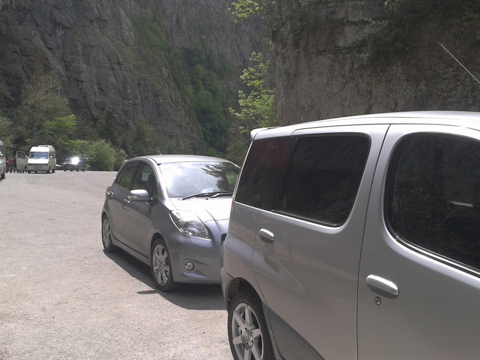 ПЕРВЫЙ МАРШ-БРОСОК на ФУНТЕ в АБХАЗИЮ))) — Toyota Funcargo, 1,3 л, 2001 ...